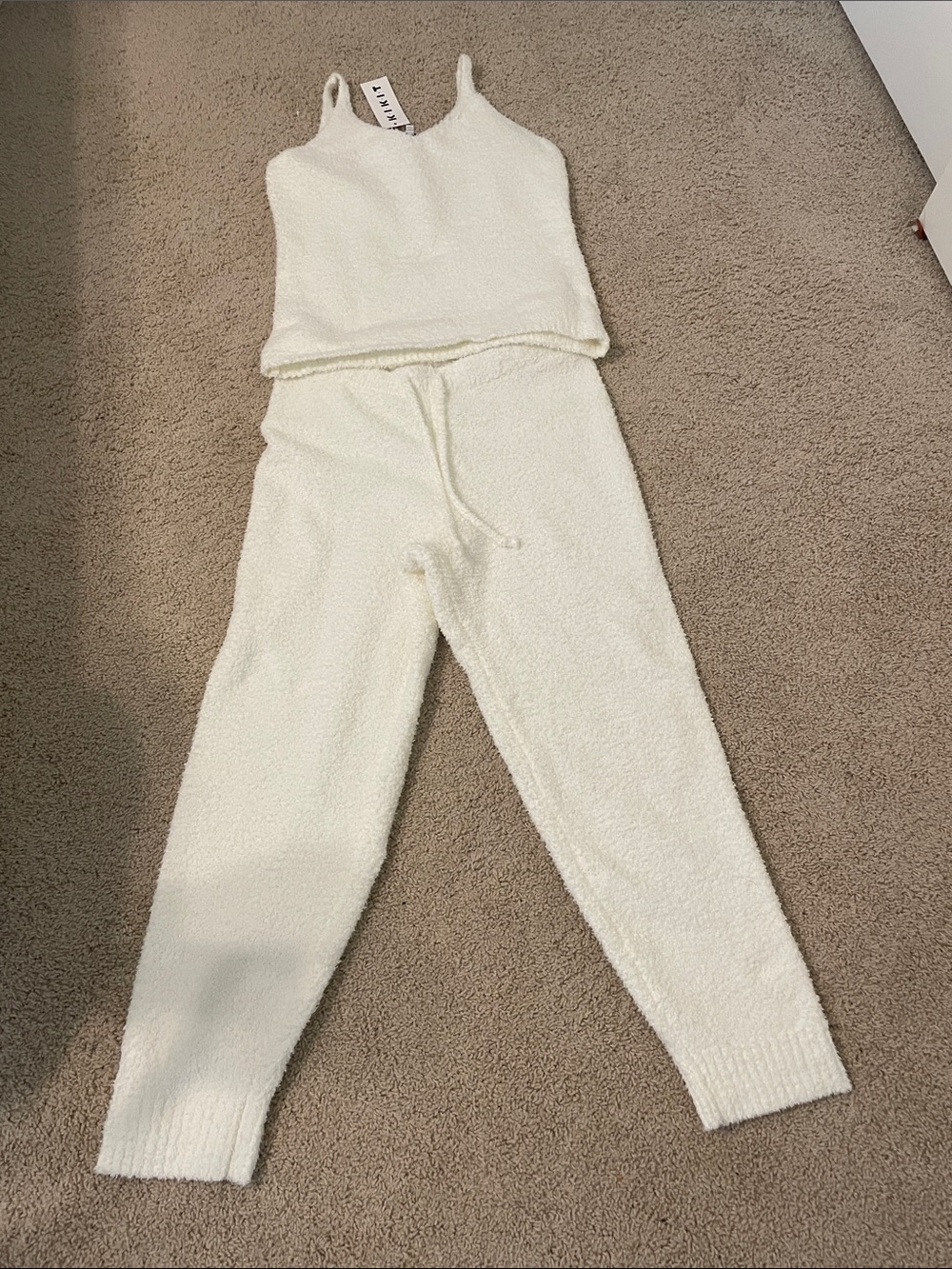 Cozy Ivory Pajama Set